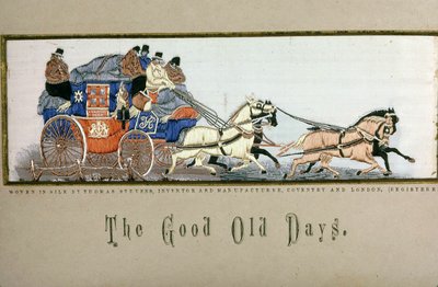 The Good Old Days (Royal Mail Coach) by Thomas Stevens