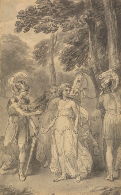 One of Six Illustrations to Fenelon
