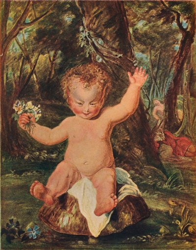 Puck, from a water-colour drawing by Stoddart, after Reynolds, 1789 by Thomas Stothard