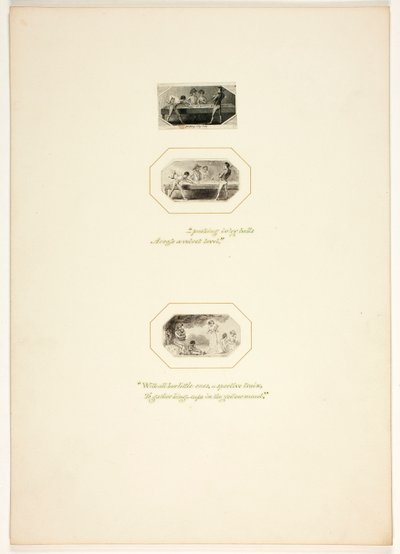 Study for a Plate from The Task by Thomas Stothard