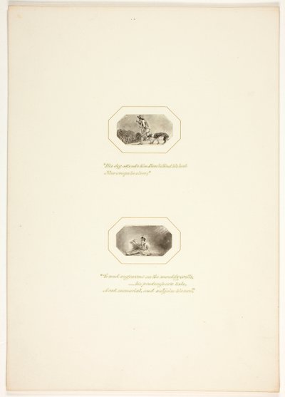 Study for a plate from The Task by Thomas Stothard