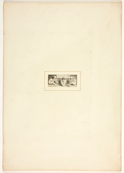Study for a plate from The Task by Thomas Stothard