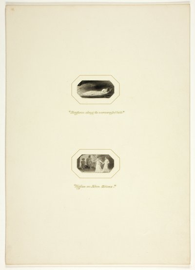 Study for a Plate from The Triumphs of Temper, in the 1796 Royal Engagements Pocket Book by Thomas Stothard