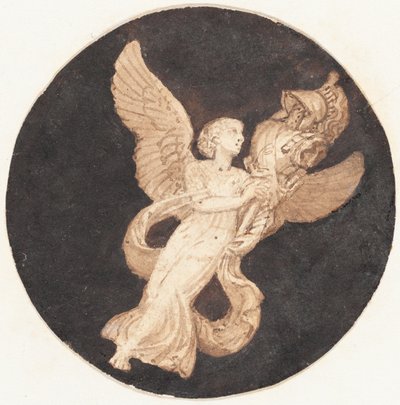 Vignette for a Title Page: Winged Victory by Thomas Stothard