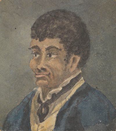 Portrait of a Sailor with Dark Skin and Hair by Thomas Streatfeild