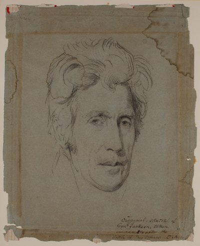 Andrew Jackson, After the Battle of New Orleans, c.1815 by Thomas Sully