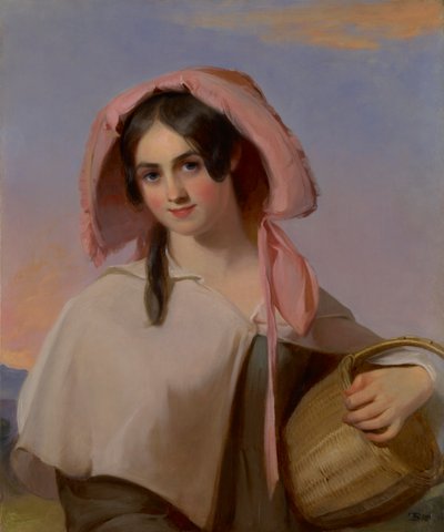 Elizabeth Huddell Cook (later Elizabeth Huddell Cook Bache, 1815) by Thomas Sully