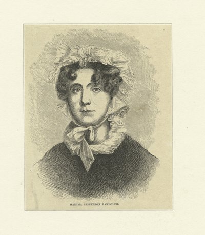 Martha Jefferson Randolph by Thomas Sully