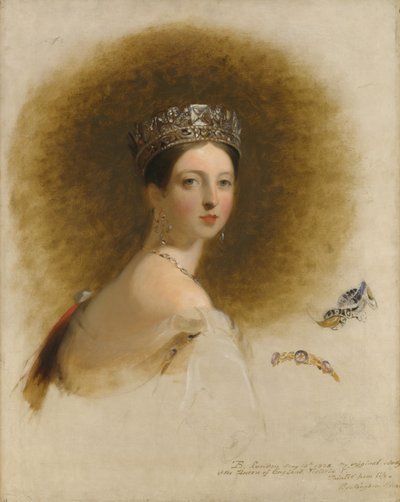 Portrait of Queen Victoria by Thomas Sully