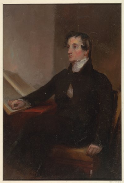 Study for "The Reverend Thomas Stockton," San Francisco Museum of Fine Arts, San Francisco, CA by Thomas Sully