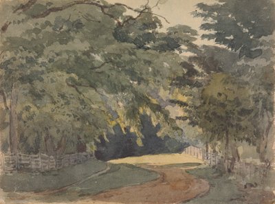 Tree-lined Lane by Thomas Sully