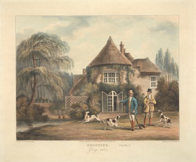 A Set of Four - Shooting: Plate I. Going Out by Thomas Sutherland