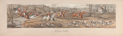 A Set of Four: Full Cry. London, pub. by Thos. McLean, 1824 by Thomas Sutherland