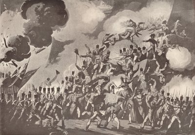 Storming of St. Sebastian, August 31, 1813 by Thomas Sutherland