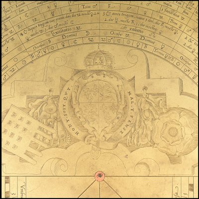 Astrolabe (detail) by Thomas & Sutton Henry (c.1624 65) Gemini