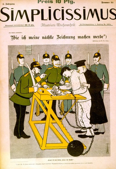 Censorship of the German Press by Thomas Theodor Heine