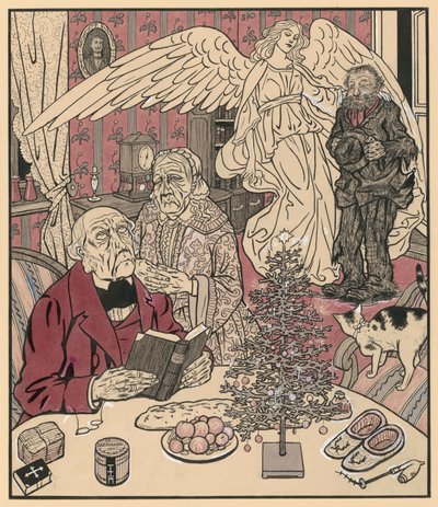 The Prodigal Son or The Wayward Son (Scenes from Family Life, No. 4) by Thomas Theodor Heine