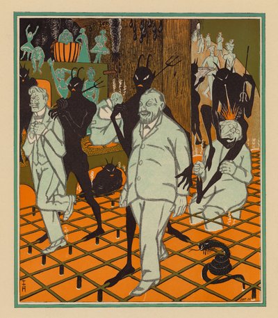 No Children and No Music: A Father Thinking Being in Hell Is Not So Bad by Thomas Theodor Heine