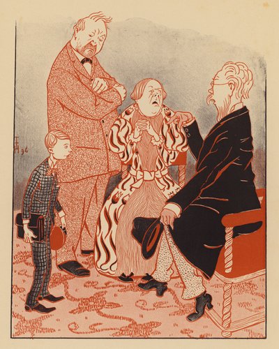 Schoolmaster Explaining to a Boy