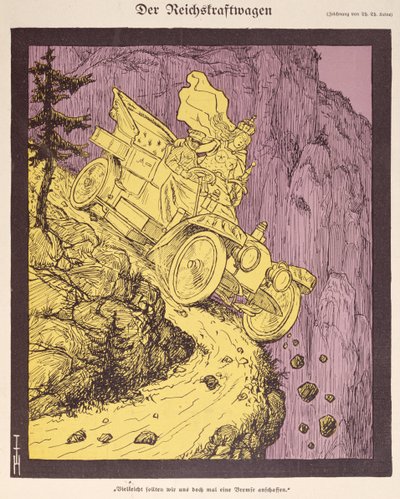 The Car of the German Empire Driven by Wilhelm II, Illustration from the Cover of 
