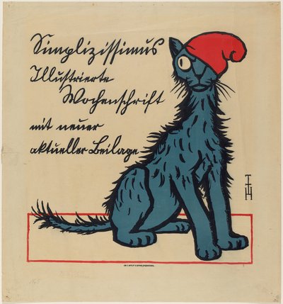 Advertising Poster for Simplicissimus by Thomas Theodor Heine