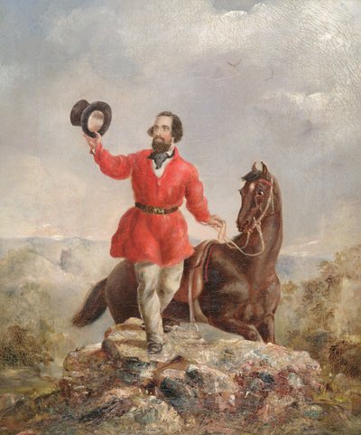 Mr E.H. Hargraves, the Gold Discoverer of Australia by Thomas Tyrwhitt Balcombe