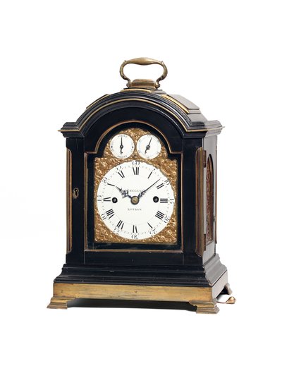 George III striking table clock, c.1770 by Thomas Wagstaff or Wagstaffe