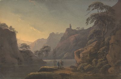 Composition: River Winding between High Rocks by Thomas Walmsley