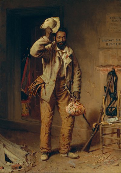 A Bit of War History: The Contraband, 1865 by Thomas Waterman Wood