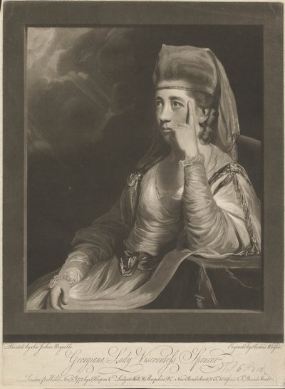 Margaret Georgiana Spencer, Countess Spencer by Thomas Watson