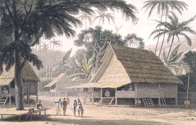 A Malaye Village, plate 16 from 