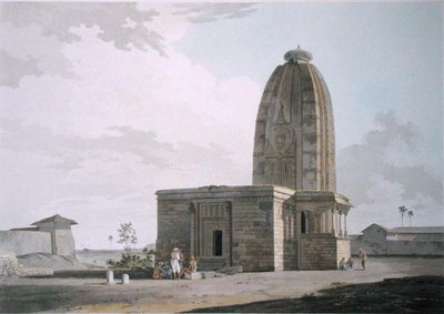 Hindoo Temple at Deo, in Bahar, plate XXIII from 