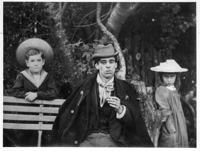 William Butler Yeats (1865-1939) with Charles and Thea Rolleston, 1894 by Thomas William Hazen Rolleston