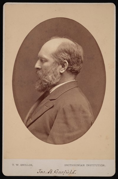 Portrait of James Abram Garfield by Thomas William Smillie