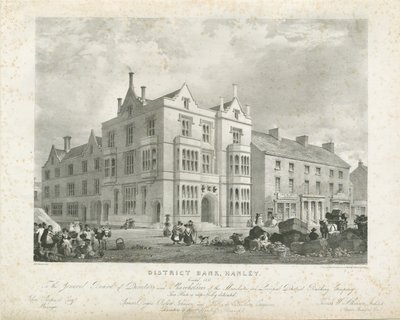 Hanley - District Bank by Thomas Witlam Atkinson