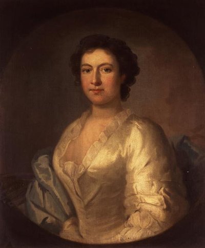 Portrait of the singer Susannah Maria Cibber by Thomas Wollaston