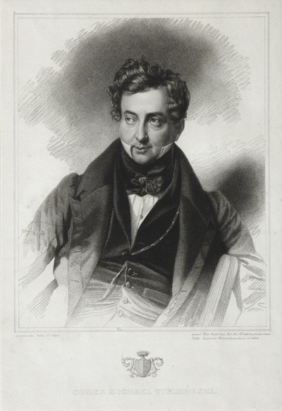 Portrait of Count Mikhail Yuryevich Vilyegorsky by Thomas Wright