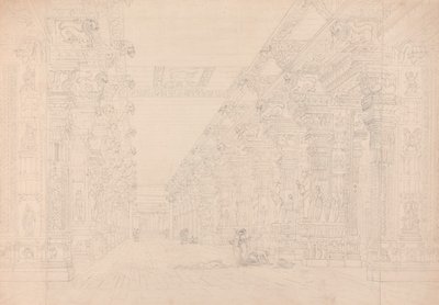 Tremal Naigs Choultry, Madura by Thomas und William Daniell