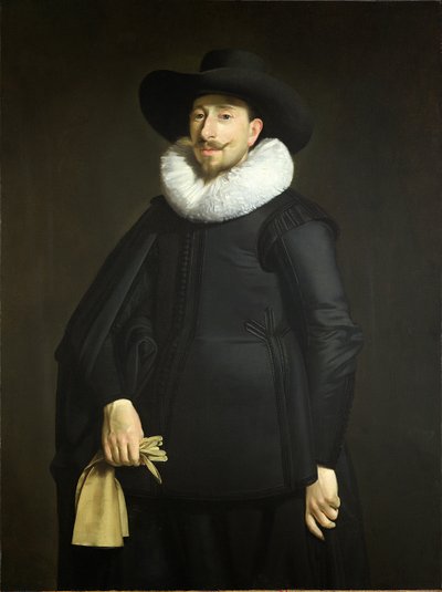 Portrait of Frans van Limborch by Thomas de Keyser