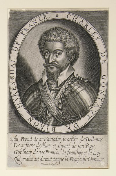 Charles de Gontaut, Duke of Biron, Marshal of France by Thomas de Leu
