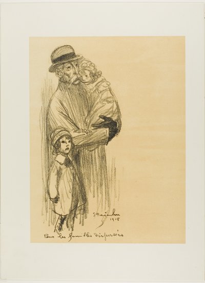 For Families That Are Separated by Théophile Alexandre Pierre Steinlen