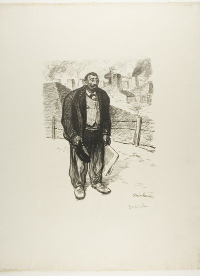 Honest Worker by Théophile Alexandre Pierre Steinlen