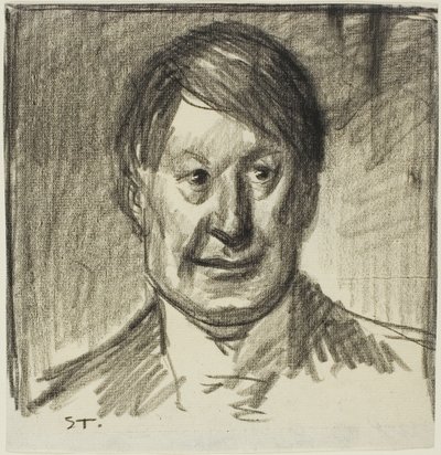 Jean Louis Forain by Théophile Alexandre Pierre Steinlen
