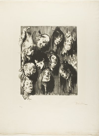 Ten Assassinations for a Penny by Théophile Alexandre Pierre Steinlen