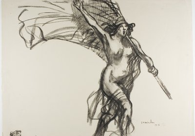 The Republic Calls Us..., plate fifteen from Actualités by Théophile Alexandre Pierre Steinlen