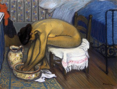 The Bath by Théophile Alexandre Steinlen