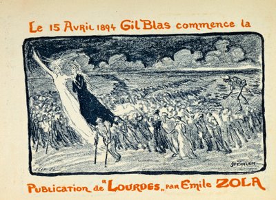 On April 15 by Théophile Alexandre Steinlen