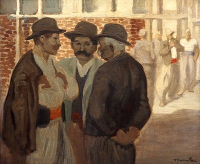 Construction Workers by Théophile Alexandre Steinlen