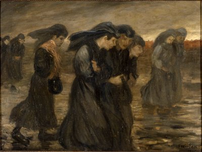 The Return of the Workers, 1903 by Théophile Alexandre Steinlen