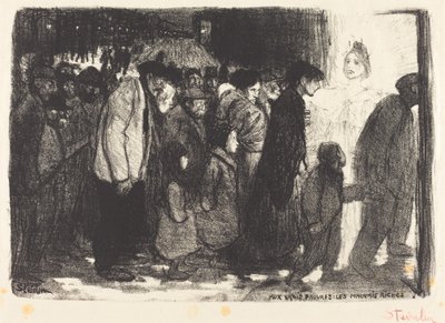 To the True Poor: The Wicked Rich by Théophile Alexandre Steinlen
